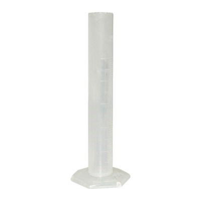 Цилиндр пластиковый с градуировкой, 25 мл - фото 5915
