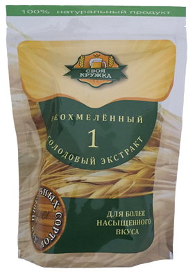 Экстракт солодовый неохмеленный для пшеничных сортов "Своя Кружка" , 1 кг - фото 6625