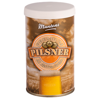 Солодовый экстракт Muntons "Pilsner", 1,5 кг - фото 7659