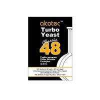 Дрожжи для самогона спиртовые "Alcotec", "Turbo Yeast Classic 48", 130 г