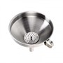 Воронка с фильтром нержавейка (304*15 см ) 3277